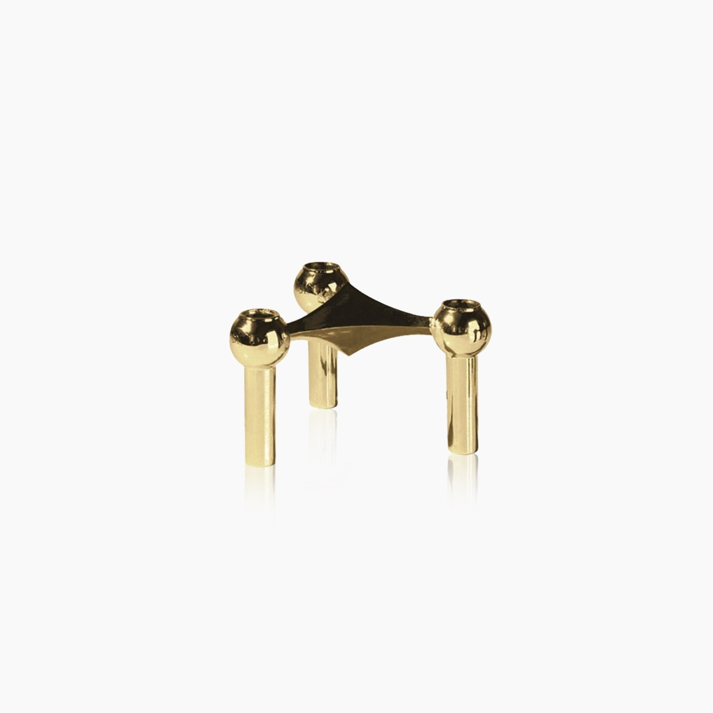 Molecular Structure Stainless Steel Candle Holder Decor Gold 1 NALANI