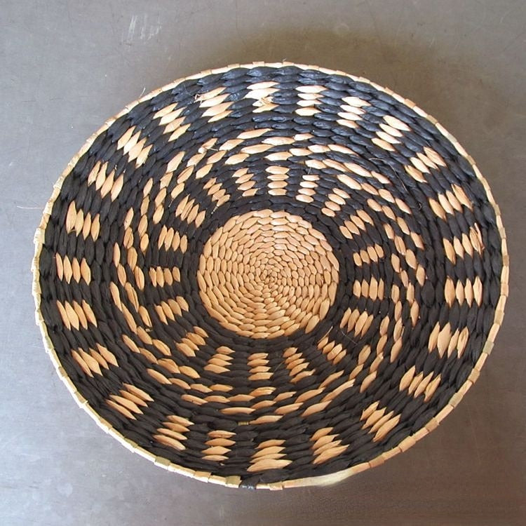Moroccan Style Straw Wall Plate Ethnic Home Decoration 30cm P NaLani