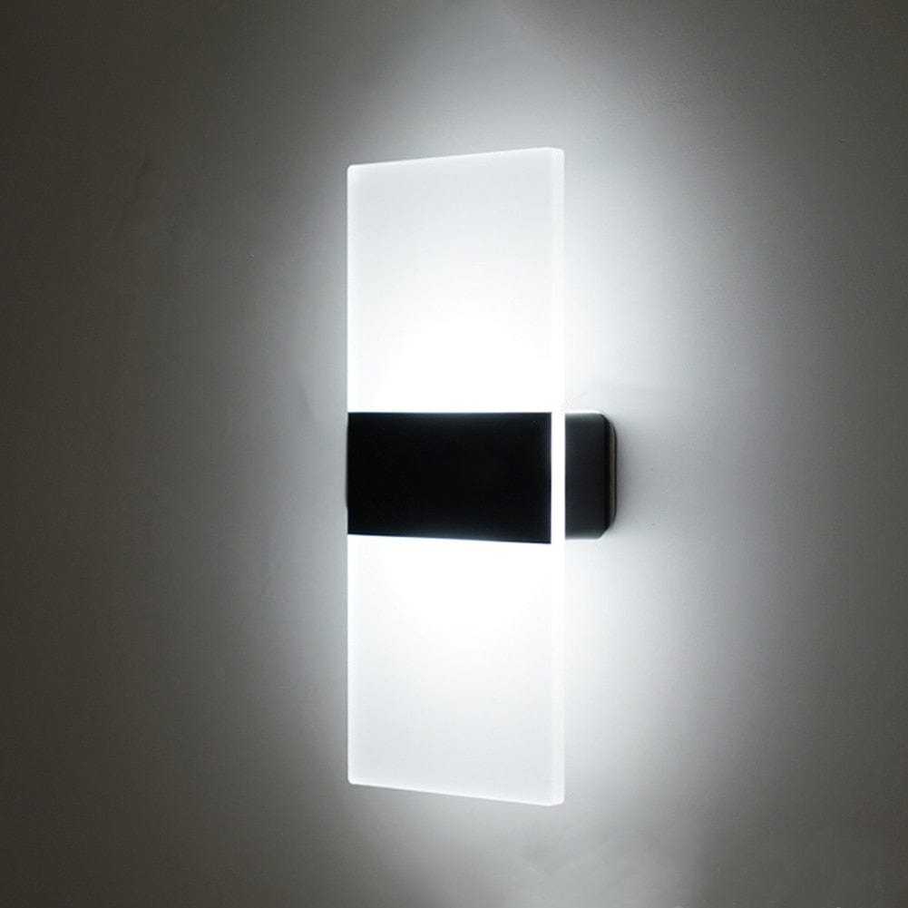 Motion Sensor Modern Wall Sconce Rectangular Or Arched Rectangular - White Light NALANI