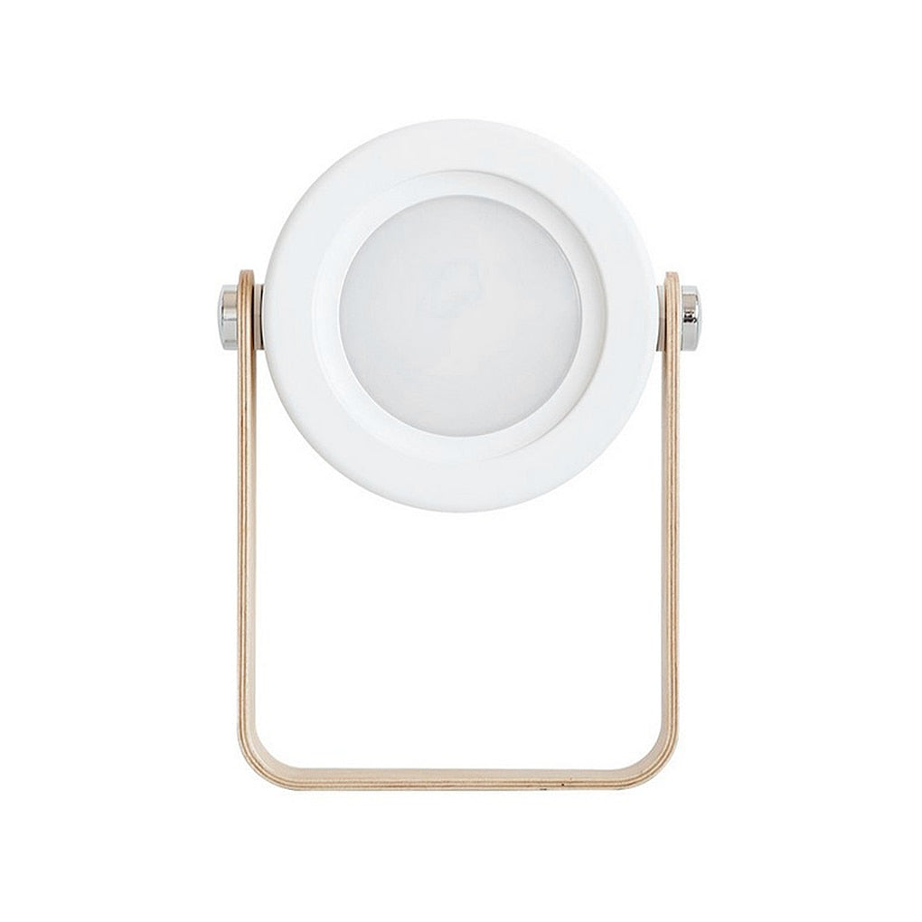 Multifunctional Foldable Camping Night Light USB Rechargeable Lamp White NALANI