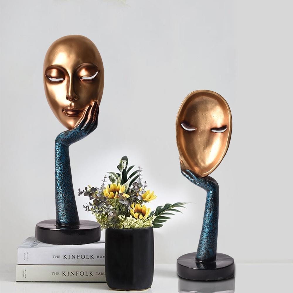 Table Accent Sculpture for Minimal Classic Home Decor NaLani