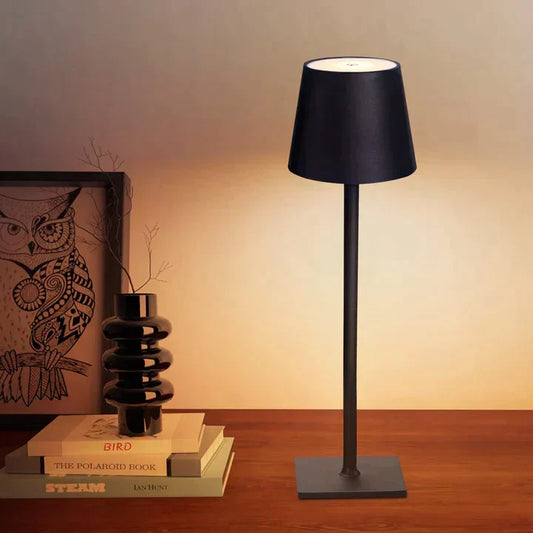 Navetti | Wireless Tablelamp for Elegant and Cozy Lighting Black NALANI