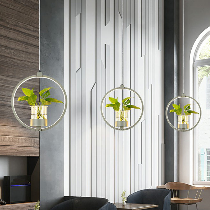 Nordic Circular LED Ceiling Pendant Light For Dining Room NALANI