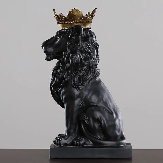 Nordic Minimalist Regal Lion Home Decor Accent for Royal Look NaLani