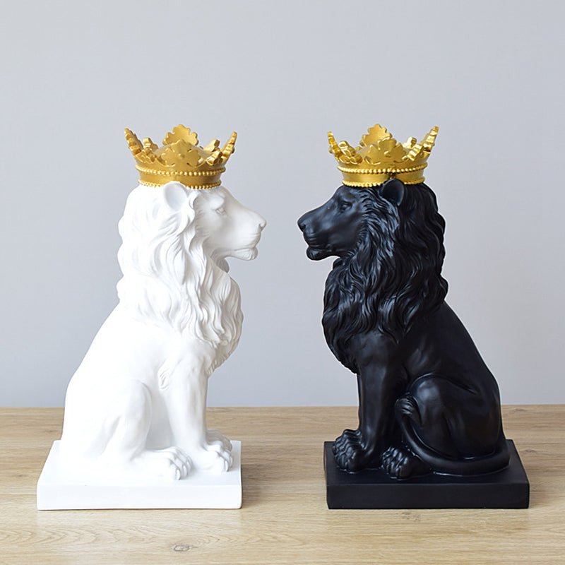 Nordic Minimalist Regal Lion Home Decor Accent for Royal Look NaLani