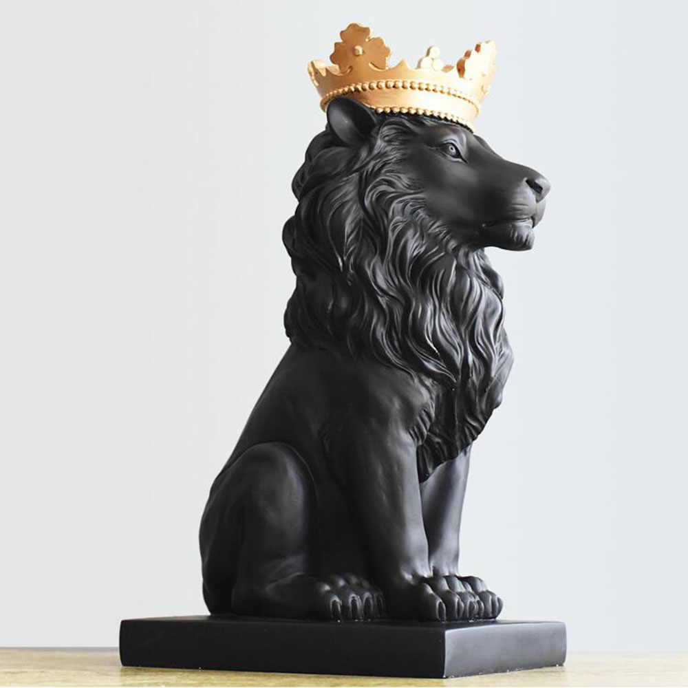 Nordic Minimalist Regal Lion Home Decor Accent for Royal Look NaLani