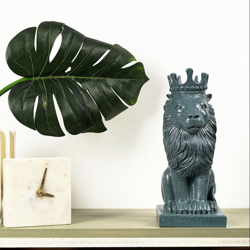 Nordic Minimalist Regal Lion Home Decor Accent for Royal Look NaLani