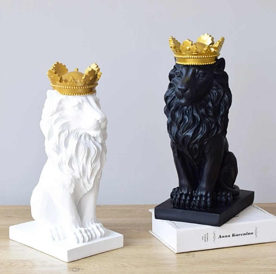 Nordic Minimalist Regal Lion Home Decor Accent for Royal Look NaLani