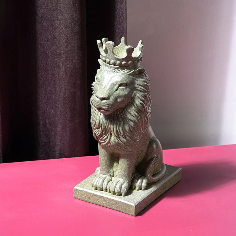 Nordic Minimalist Regal Lion Home Decor Accent for Royal Look NaLani