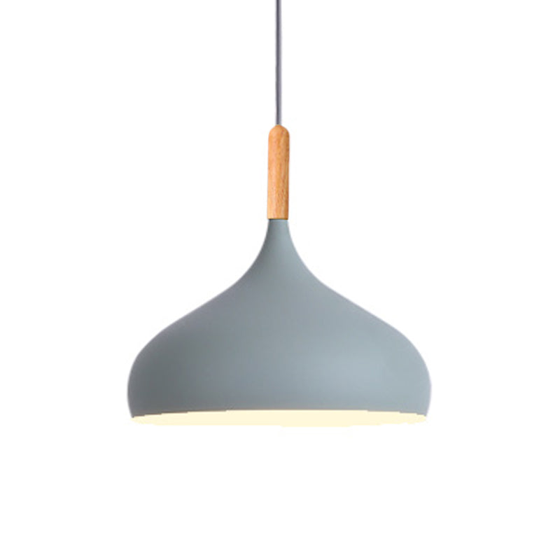 Nordic Teardrop Pendant Light With Metal Shade 1 Light NALANI