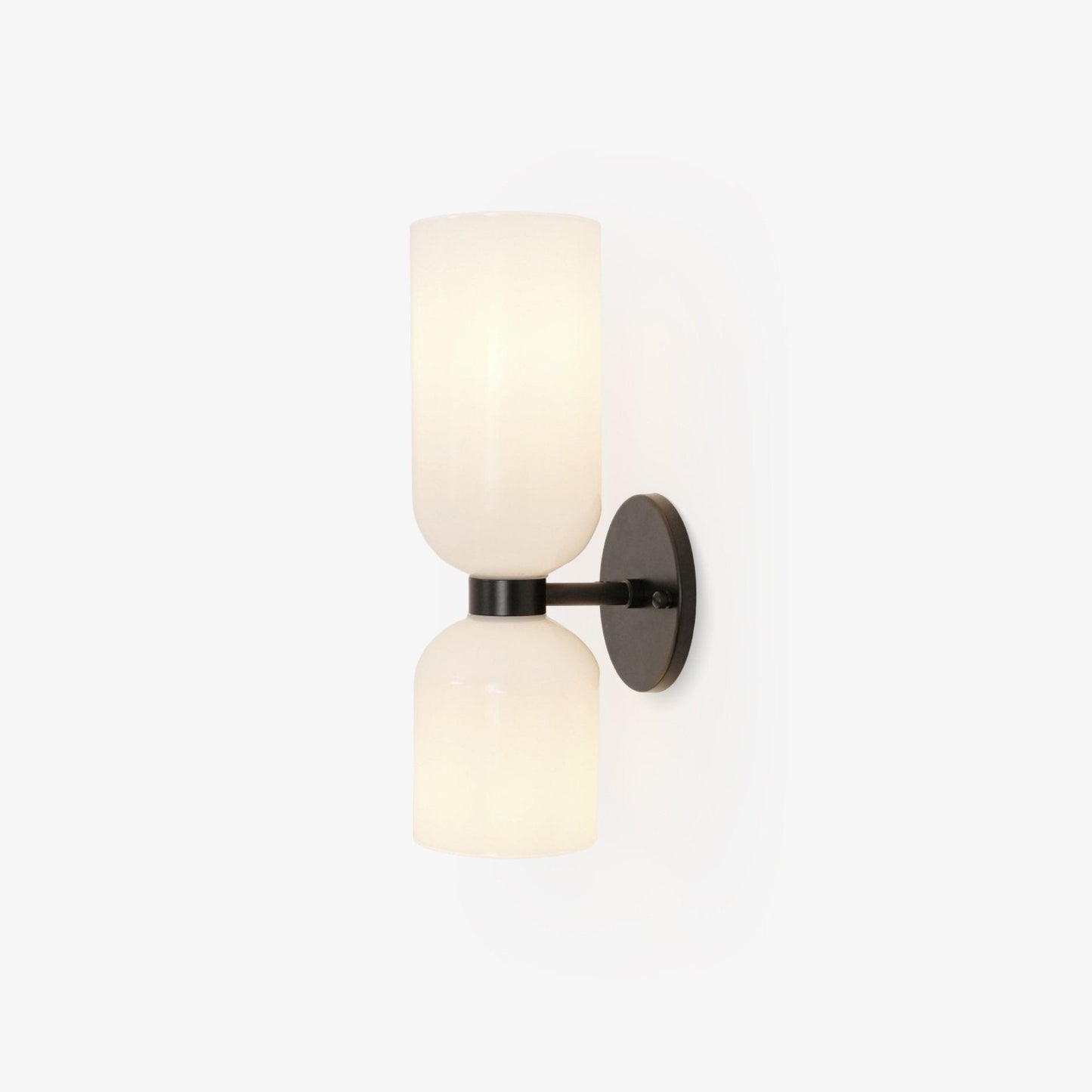Opal Glass Wall Lamp With Warm Glow Modern Sconce Lighting NALANI