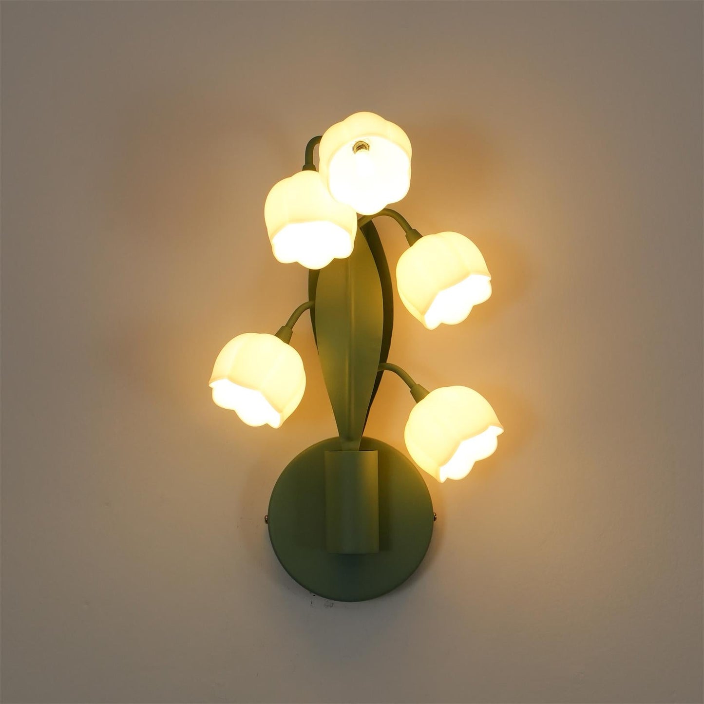 Orchid Wall Lamp Modern Metal Frame Wall Light Led NALANI