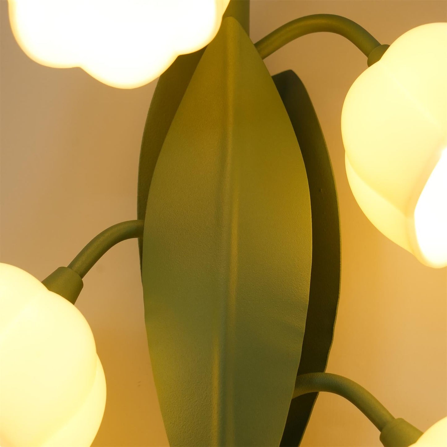 Orchid Wall Lamp Modern Metal Frame Wall Light Led NALANI