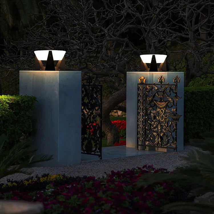 Outdoor Solar Landing Light For Garden Pathway Weatherproof