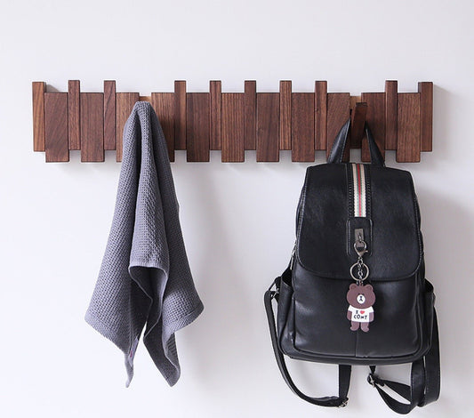 Piano Coat Rack Stylish Wooden Hanger for Home Decor NALANI