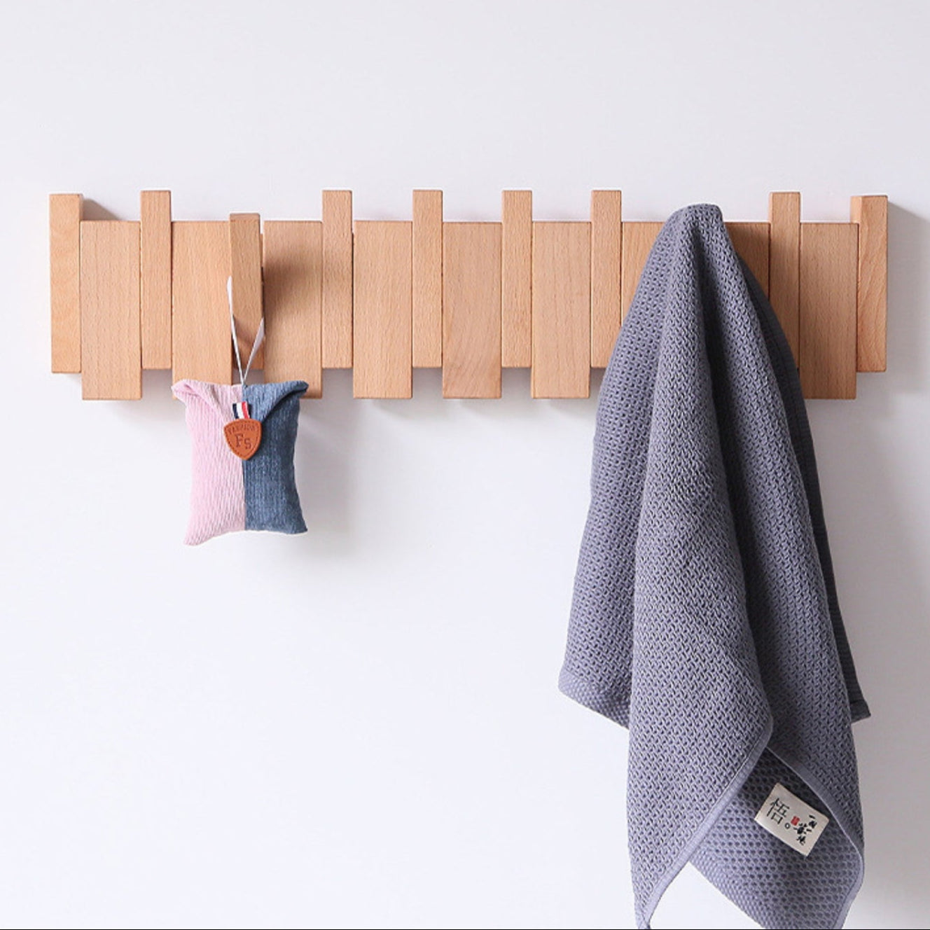 Piano Coat Rack Stylish Wooden Hanger for Home Decor NALANI