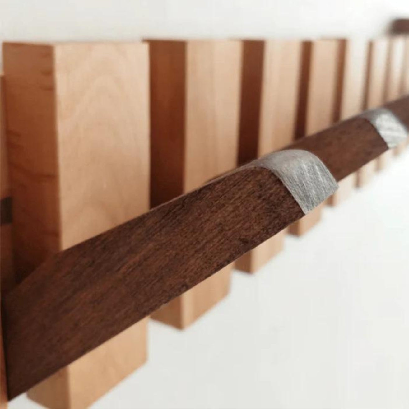 Piano Coat Rack Stylish Wooden Hanger for Home Decor NALANI