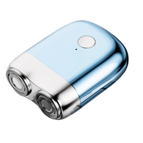 Portable Mini Shaver for Smooth Skin Gentle Quick Shave Sky Blue NALANI