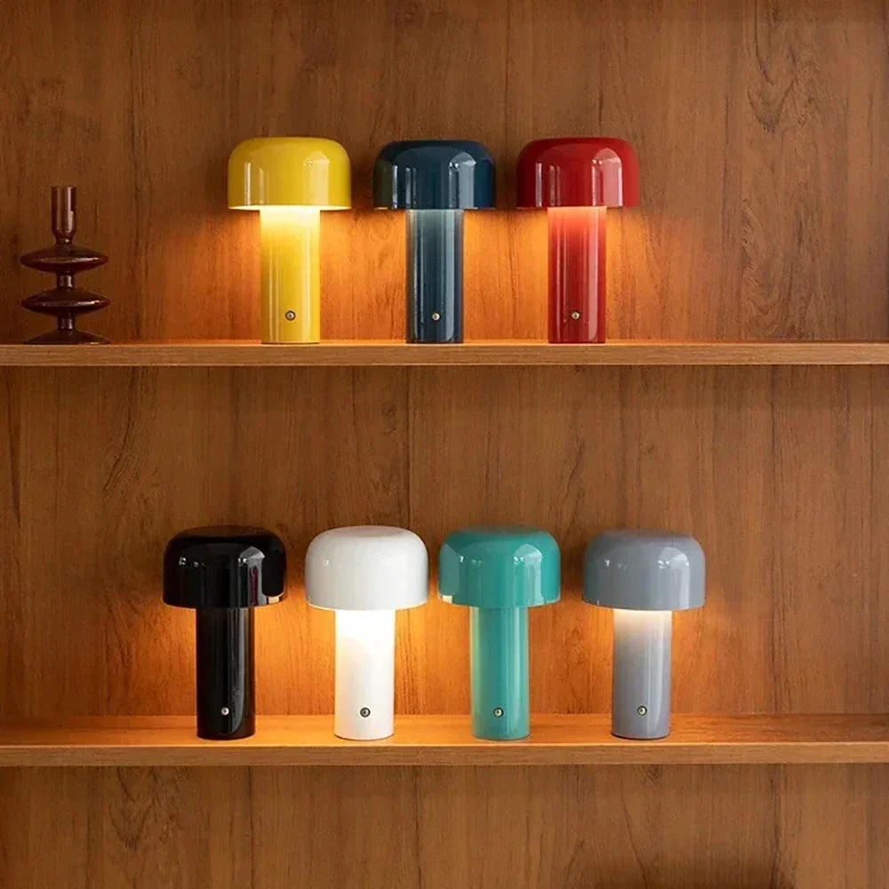 Portable USB Mushroom Lamp for Modern Home and Office Decor NaLani