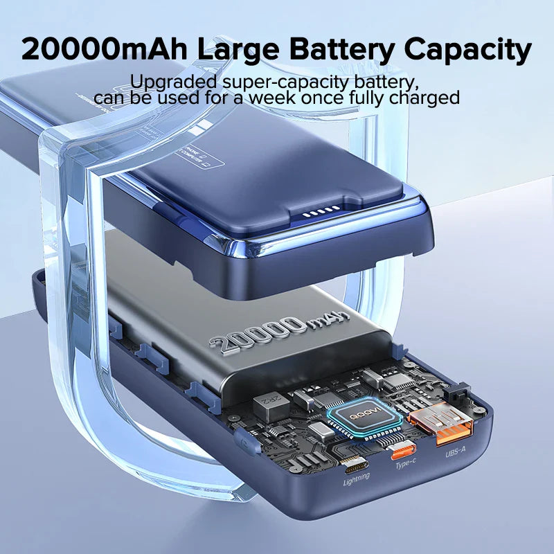 Power Bank 20000mAh 45W Fast Charging For Laptop Phone NALANI