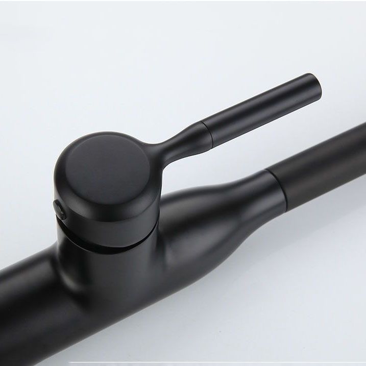 Pull Down Kitchen Faucet One Handle High Arc Dispenser NALANI