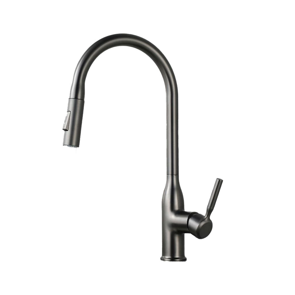 Pull Down Kitchen Faucet One Handle High Arc Dispenser NALANI