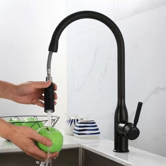 Pull Down Kitchen Faucet One Handle High Arc Dispenser NALANI