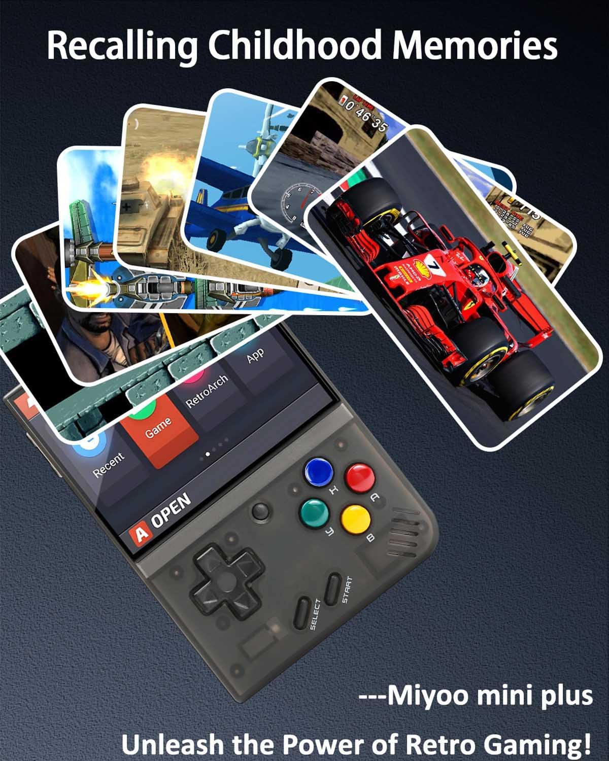 Retro Handheld Game Console 64GB Over 10000 Games Portable NALANI