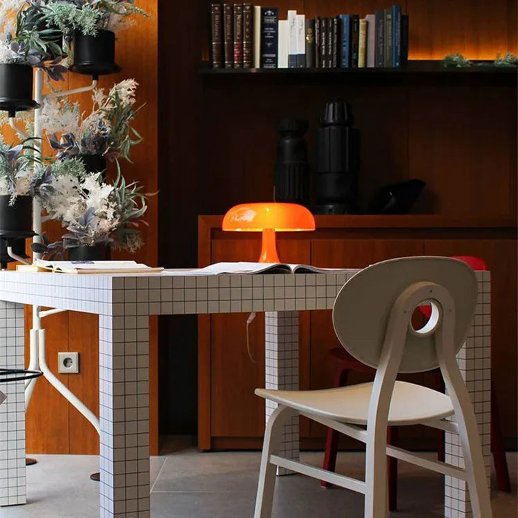 Retro Mushroom Table Lamp for Elegant Home Decor and Lighting NaLani