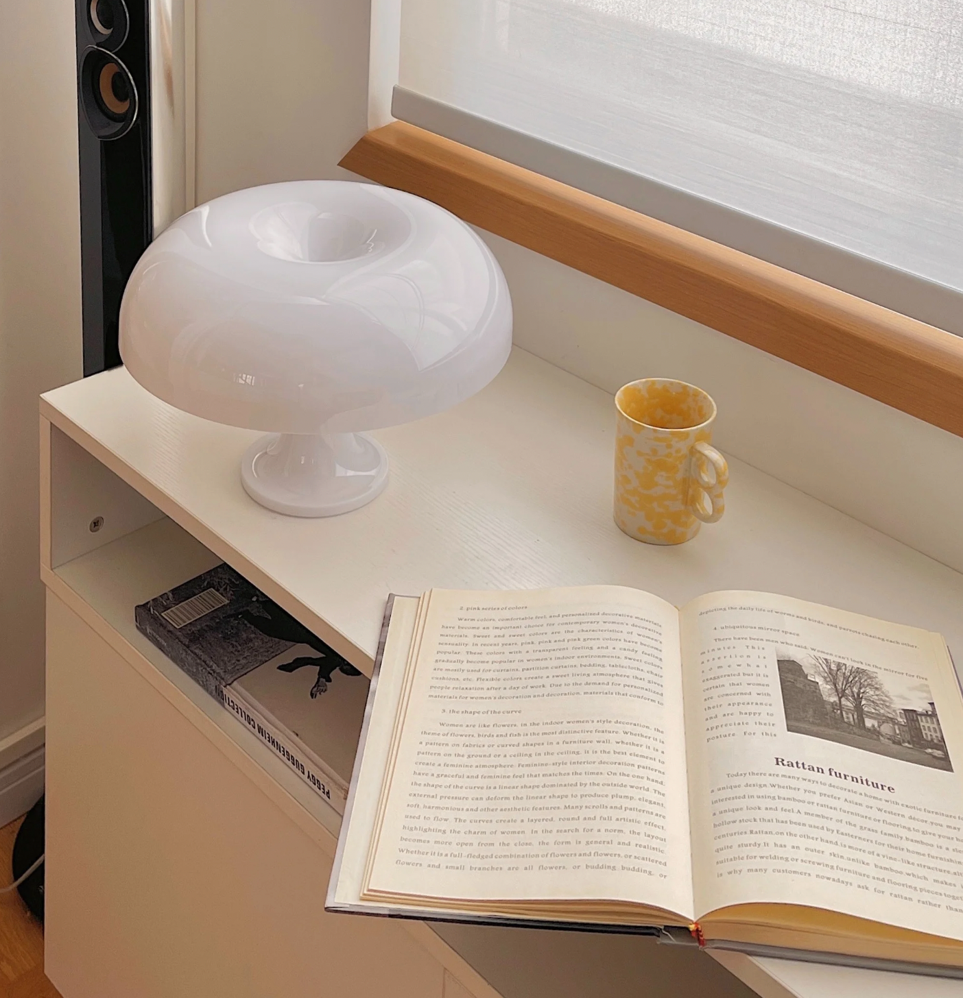 Retro Mushroom Table Lamp for Elegant Home Decor and Lighting NaLani