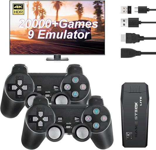 Retro Video Console Stick 20000 Arcade Games 4K HDMI NALANI