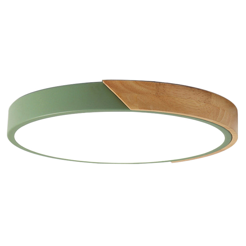 Round Flush Mount Light Fixture Acrylic Ceiling Light NALANI