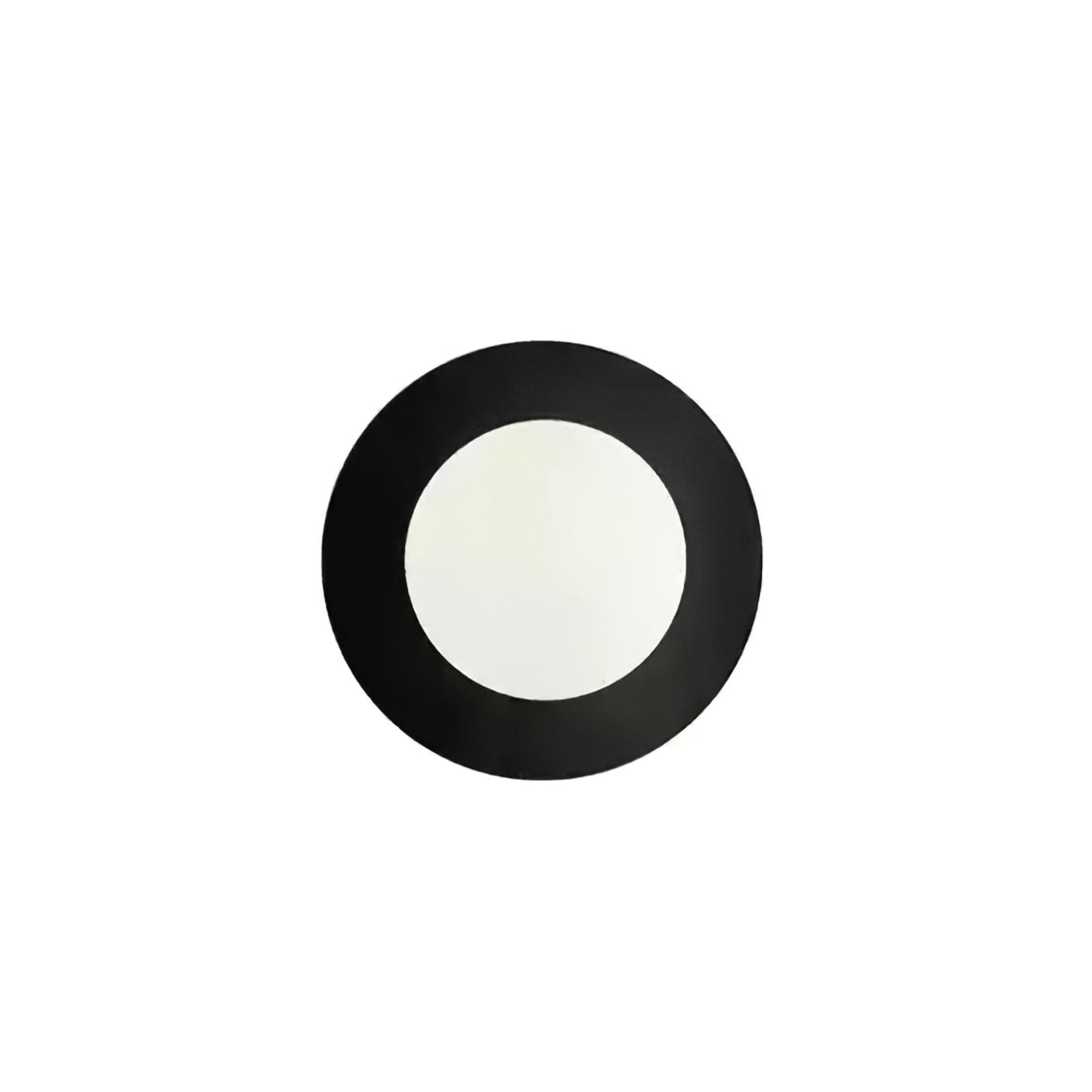 Round Glass Wall Lamp With Lunar Glow Art Light Ambient NALANI