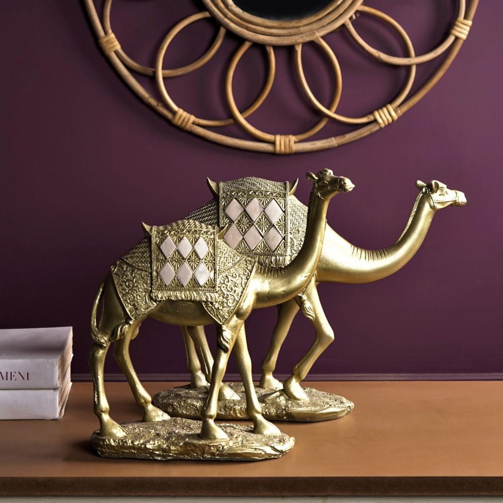 Rustic Golden Camel Home Decor for Luxurious Stamina Vibes Small NaLani