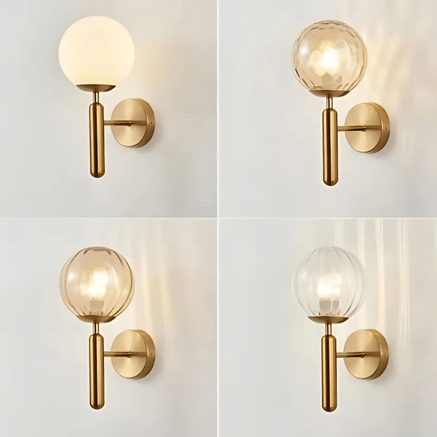 Satin Brass Wall Light Modern Fixture For Living Rooms NALANI