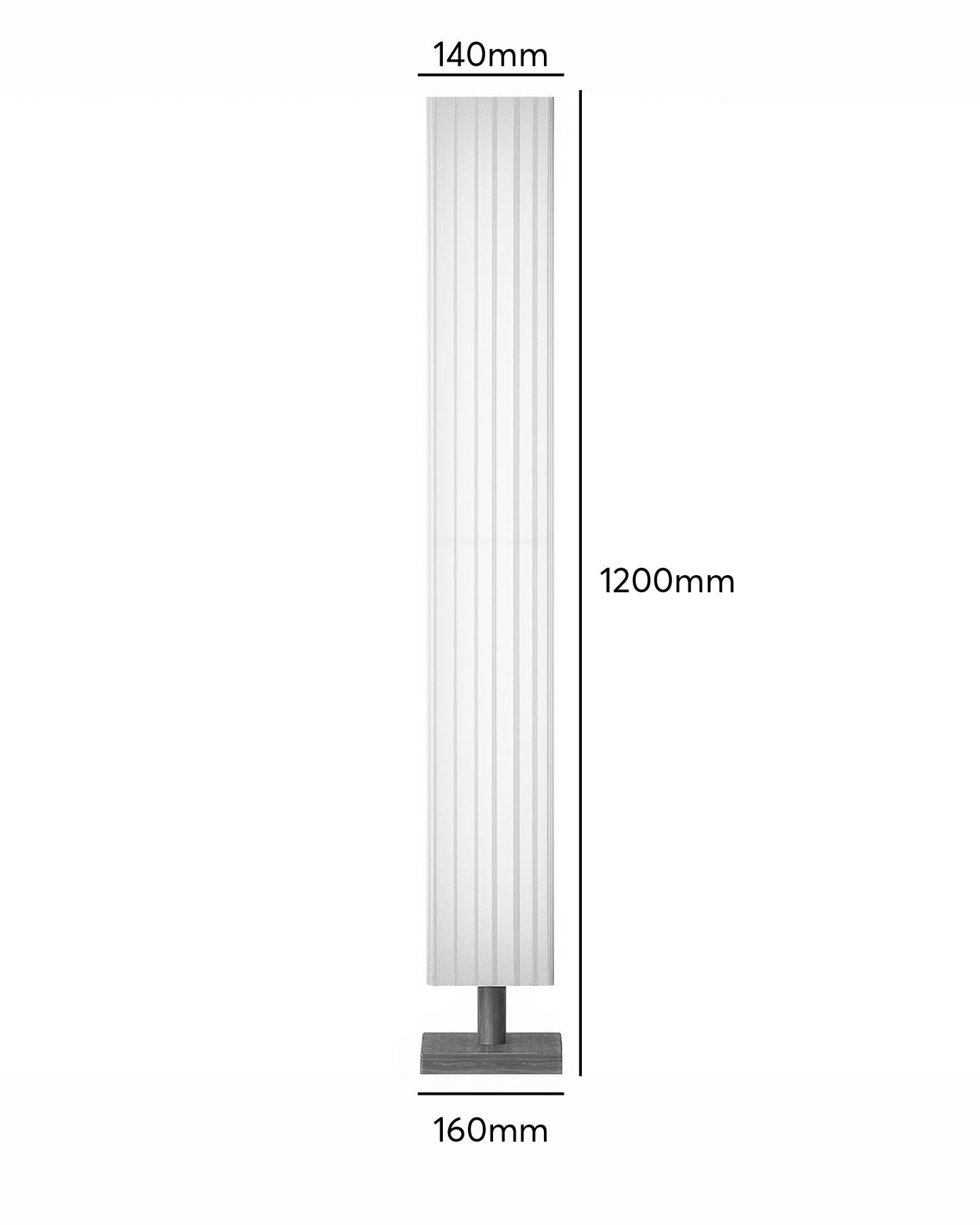 Simplicity Oriental Wabi-Sabi Floor Lamp NALANI
