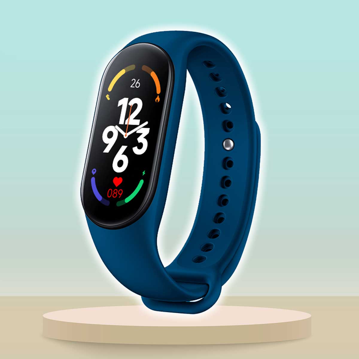 Slim Kids Fitness Watch With Heart Rate Activity Tracker Blue NALANI