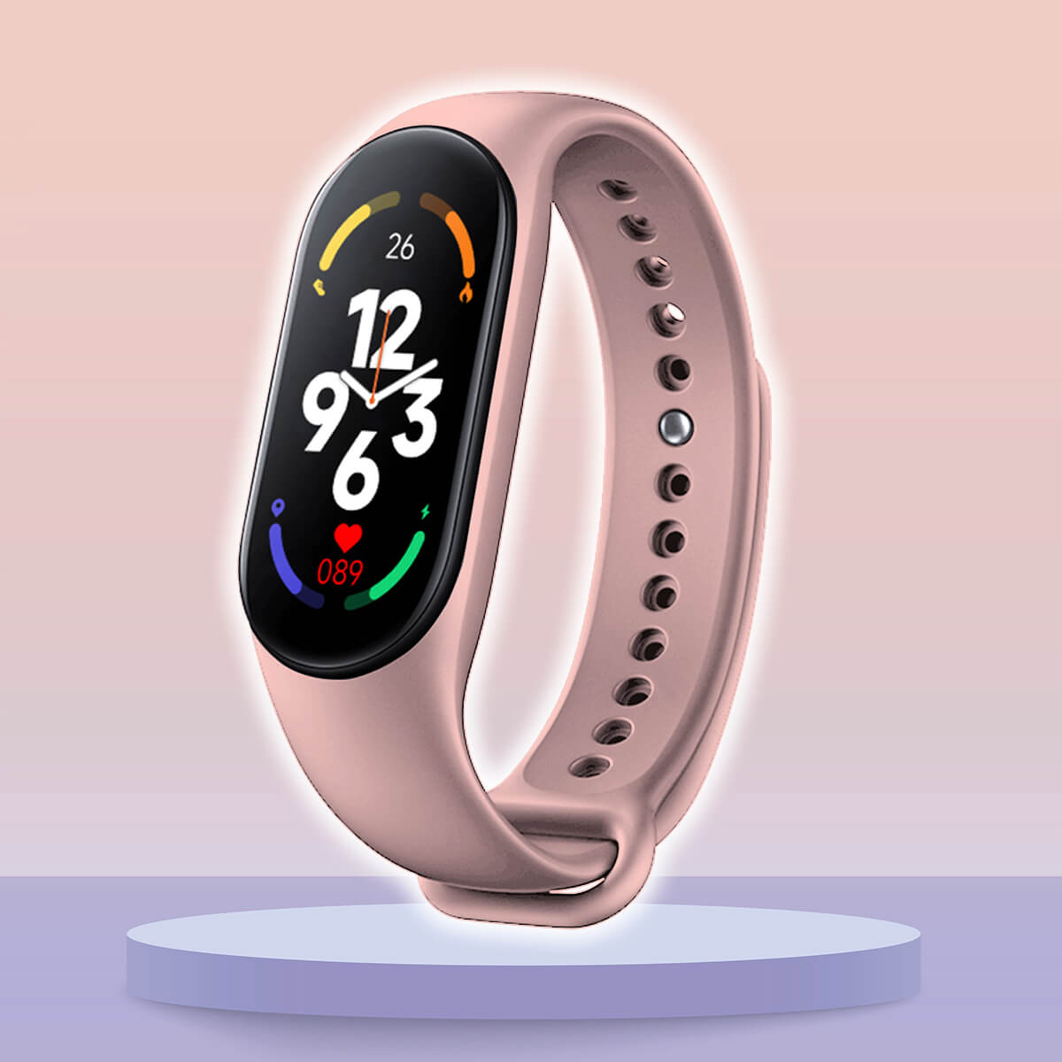 Slim Kids Fitness Watch With Heart Rate Activity Tracker Pink NALANI