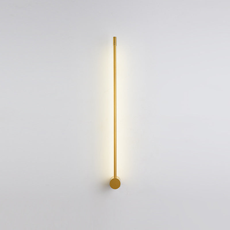 Slim Tube LED Wall Sconce Modern Metal Living Room Light NALANI