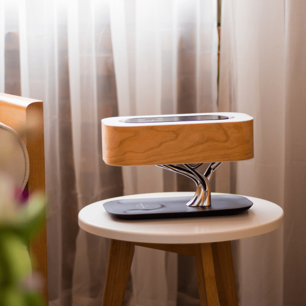 Smart Wireless Charging Table Lamp With Bluetooth Speaker NALANI