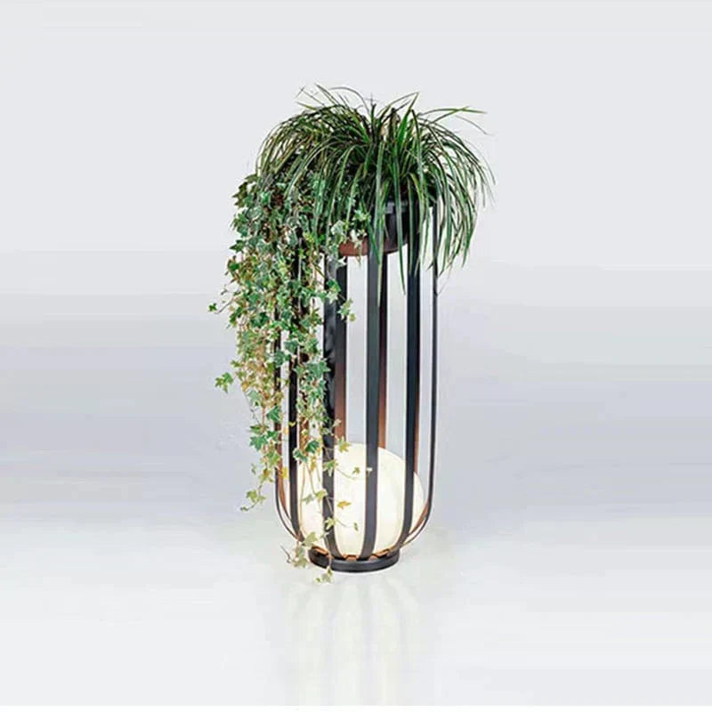 Solar Flower Stand Light - Elegant Solar-Powered Outdoor Lighting, Weatherproof Garden Decor NALANI