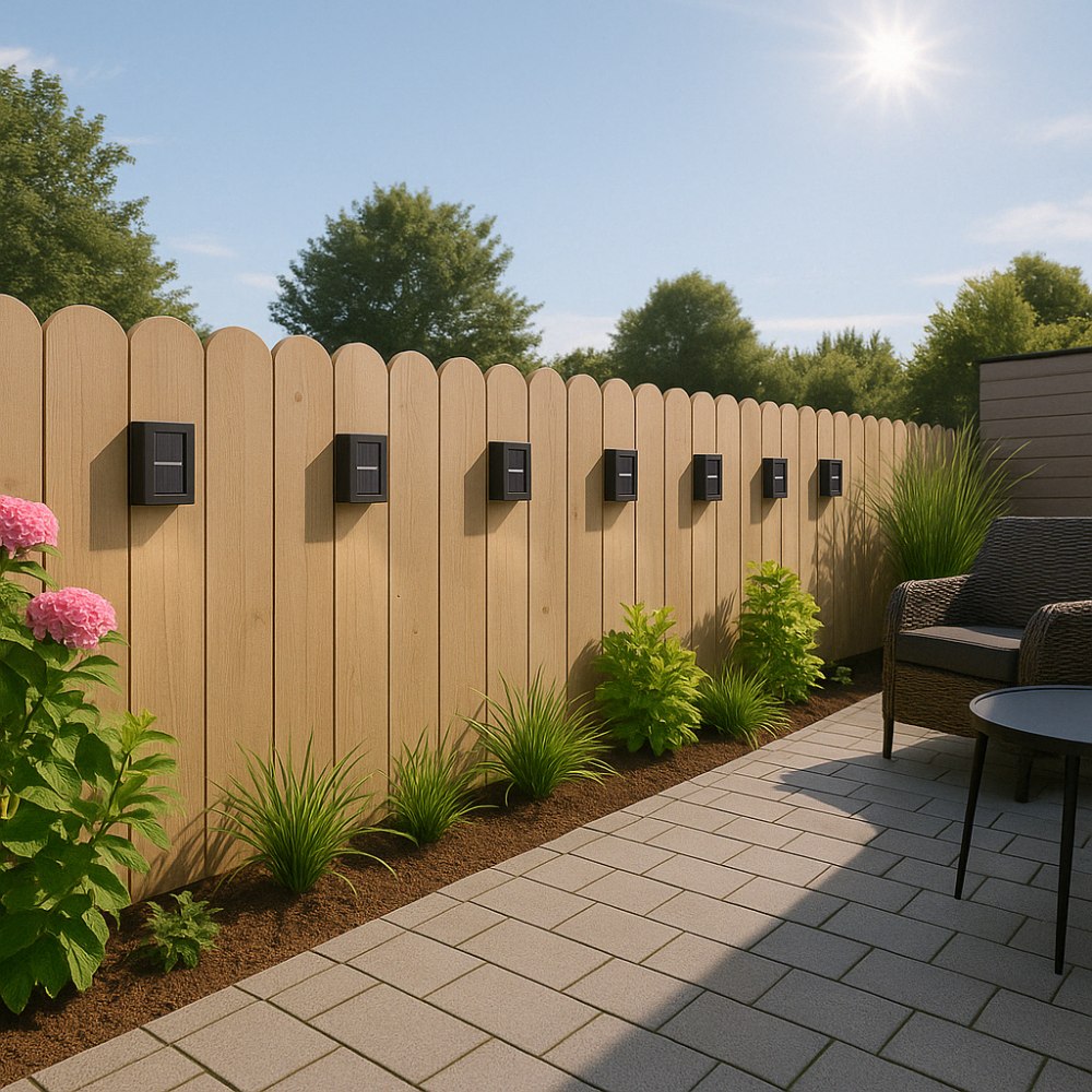 Solar LED Wall Lights for Outdoor Use - Wireless and Weatherproof NaLani
