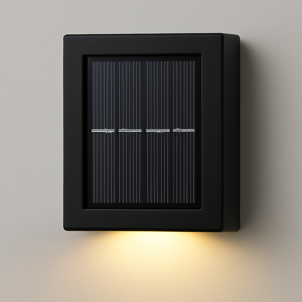 Solar LED Wall Lights for Outdoor Use - Wireless and Weatherproof NaLani