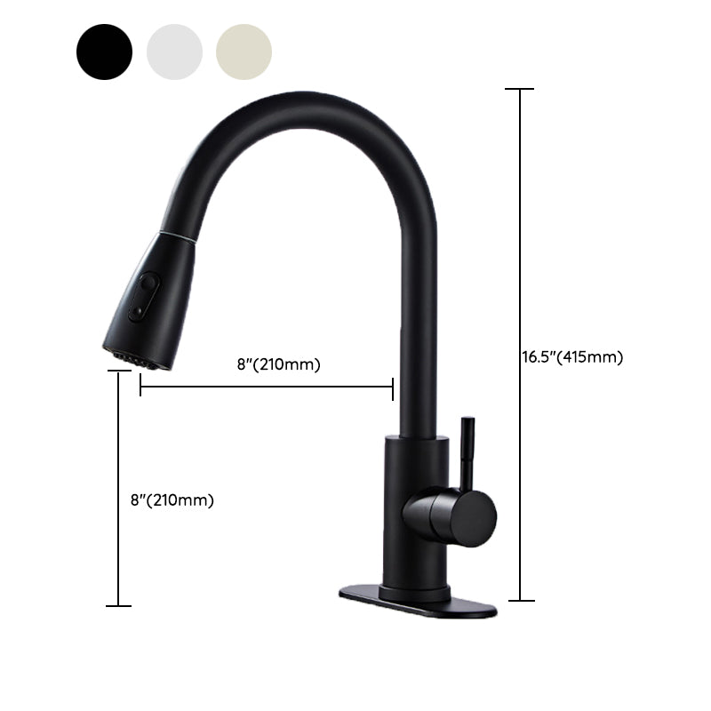 Stainless Steel Bridge Faucet With Pull Down Sprayer NALANI