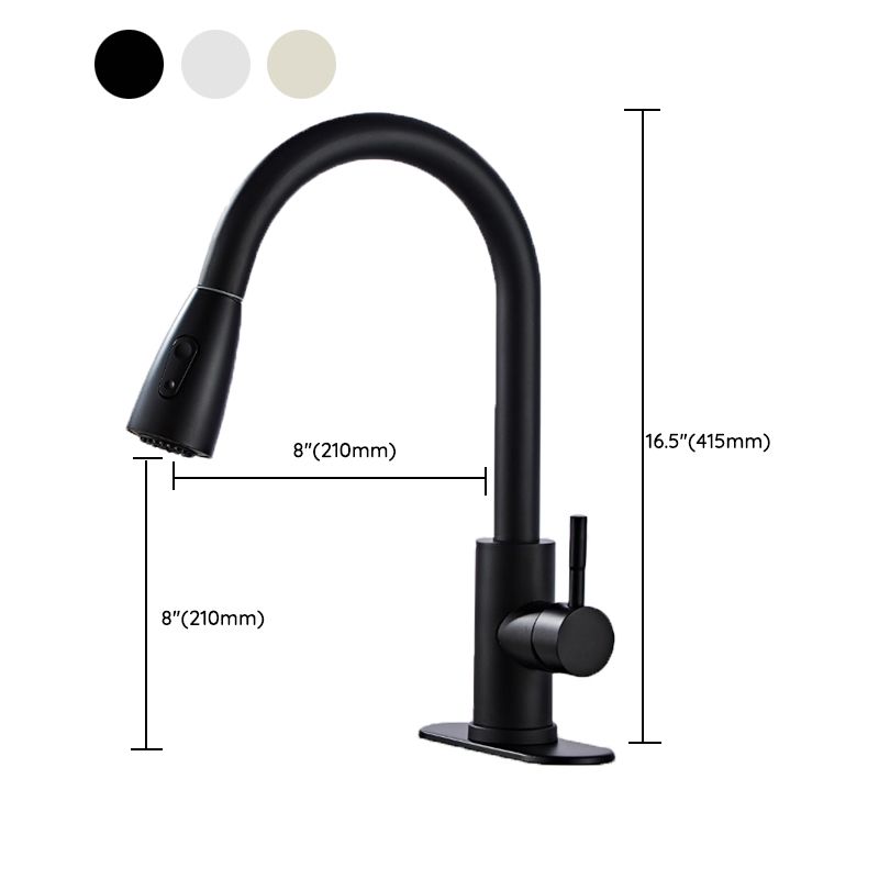 Stainless Steel Bridge Faucet With Pull Down Sprayer NALANI