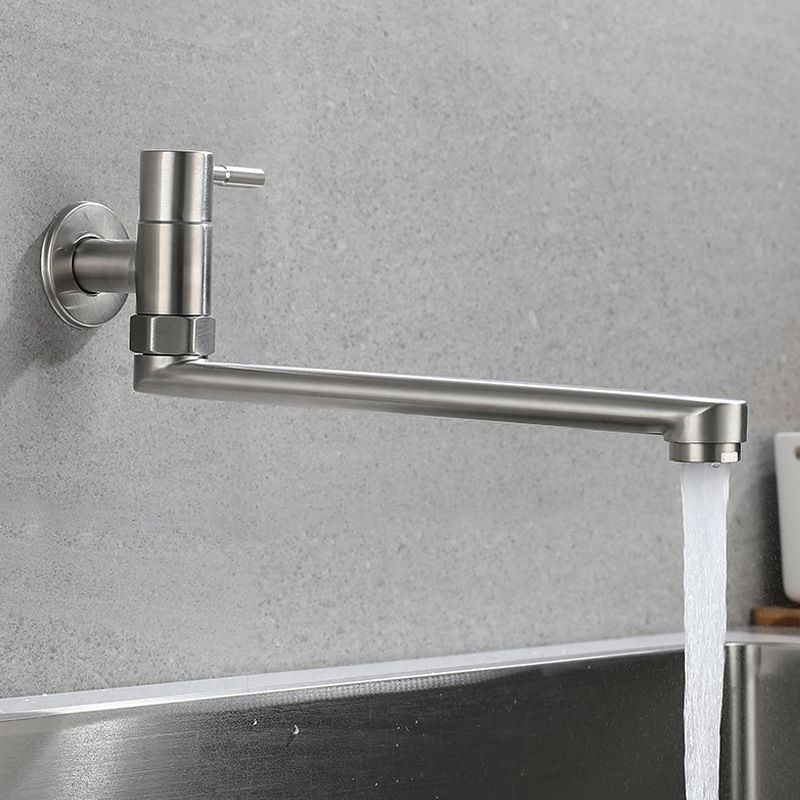 Stainless Steel Pot Filler Faucet With Single Handle Swivel NALANI
