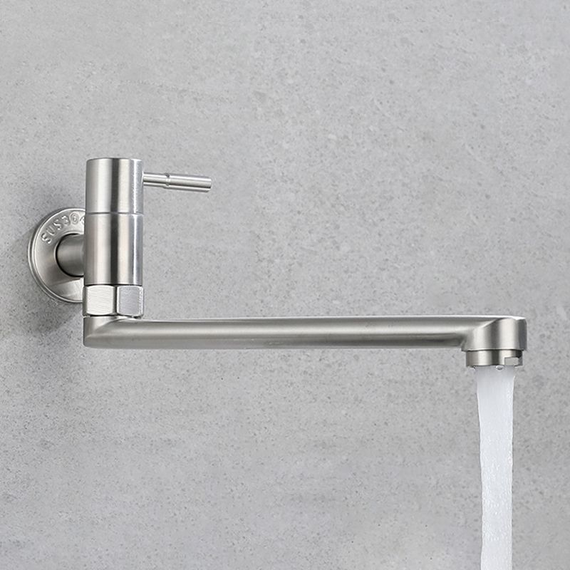 Stainless Steel Pot Filler Faucet With Single Handle Swivel NALANI