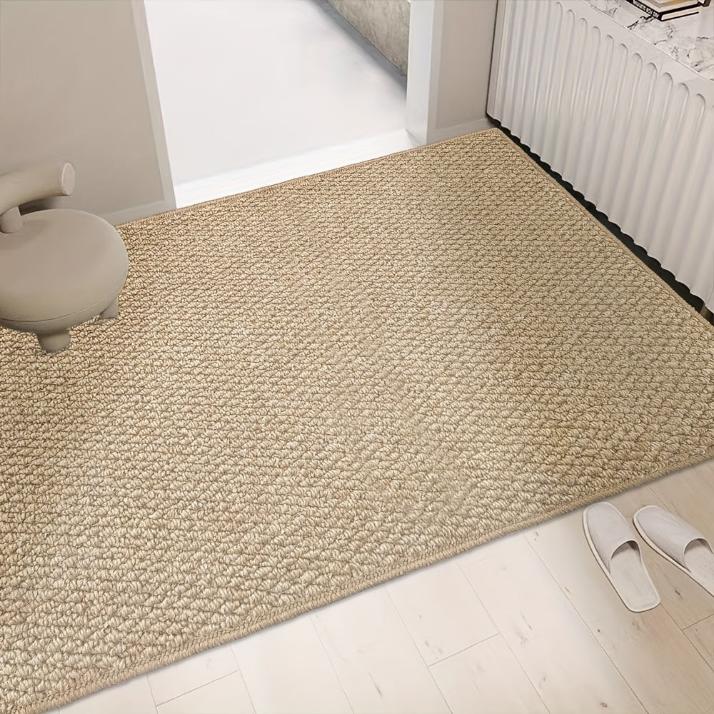 Stylish Jute Door Mat Soft Absorbent Indoor Outdoor NALANI