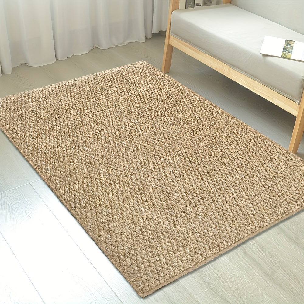 Stylish Jute Door Mat Soft Absorbent Indoor Outdoor NALANI