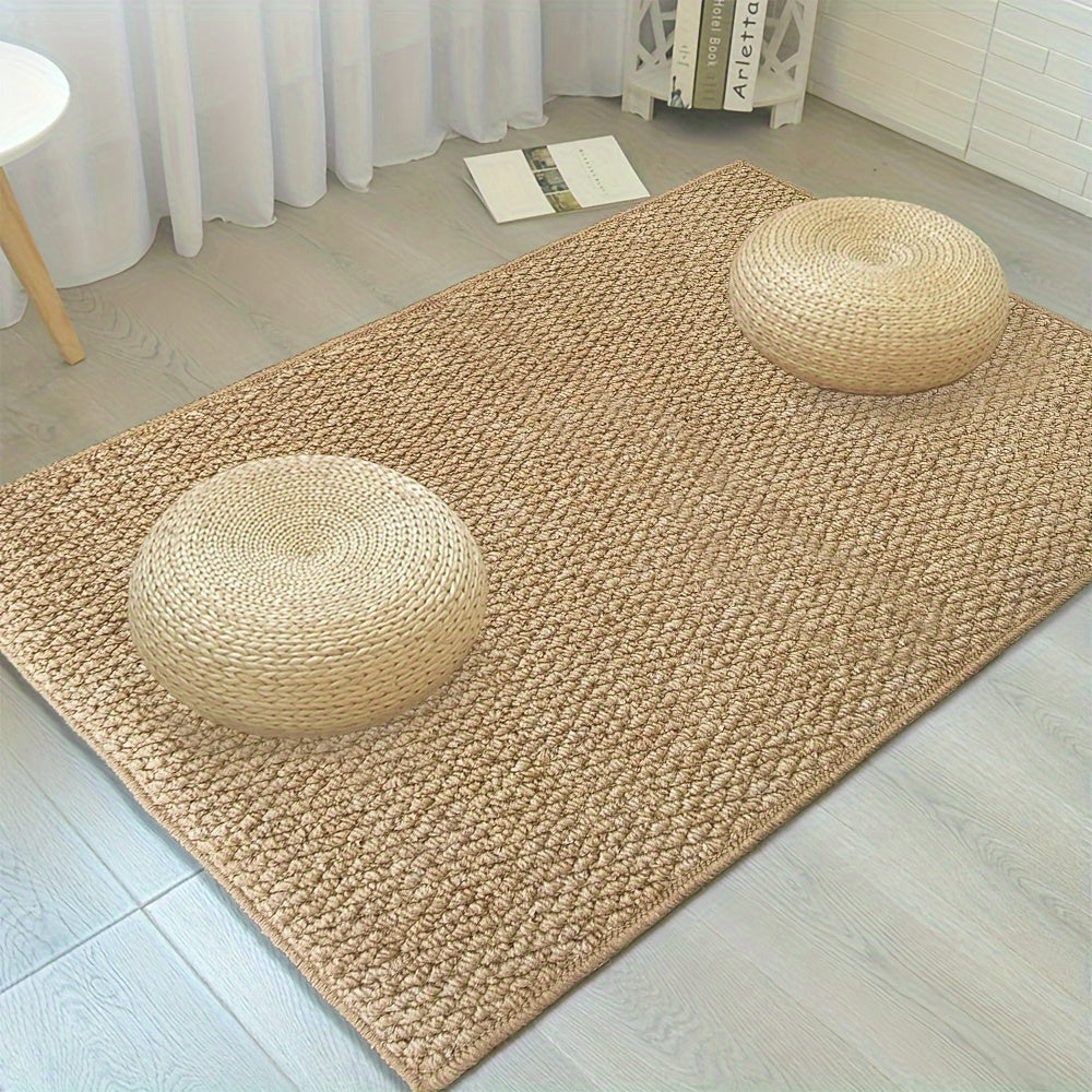 Stylish Jute Door Mat Soft Absorbent Indoor Outdoor NALANI